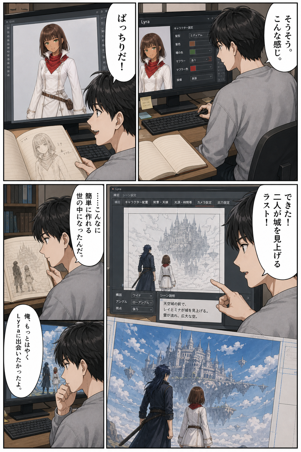 『少年時代との約束』6ページ目