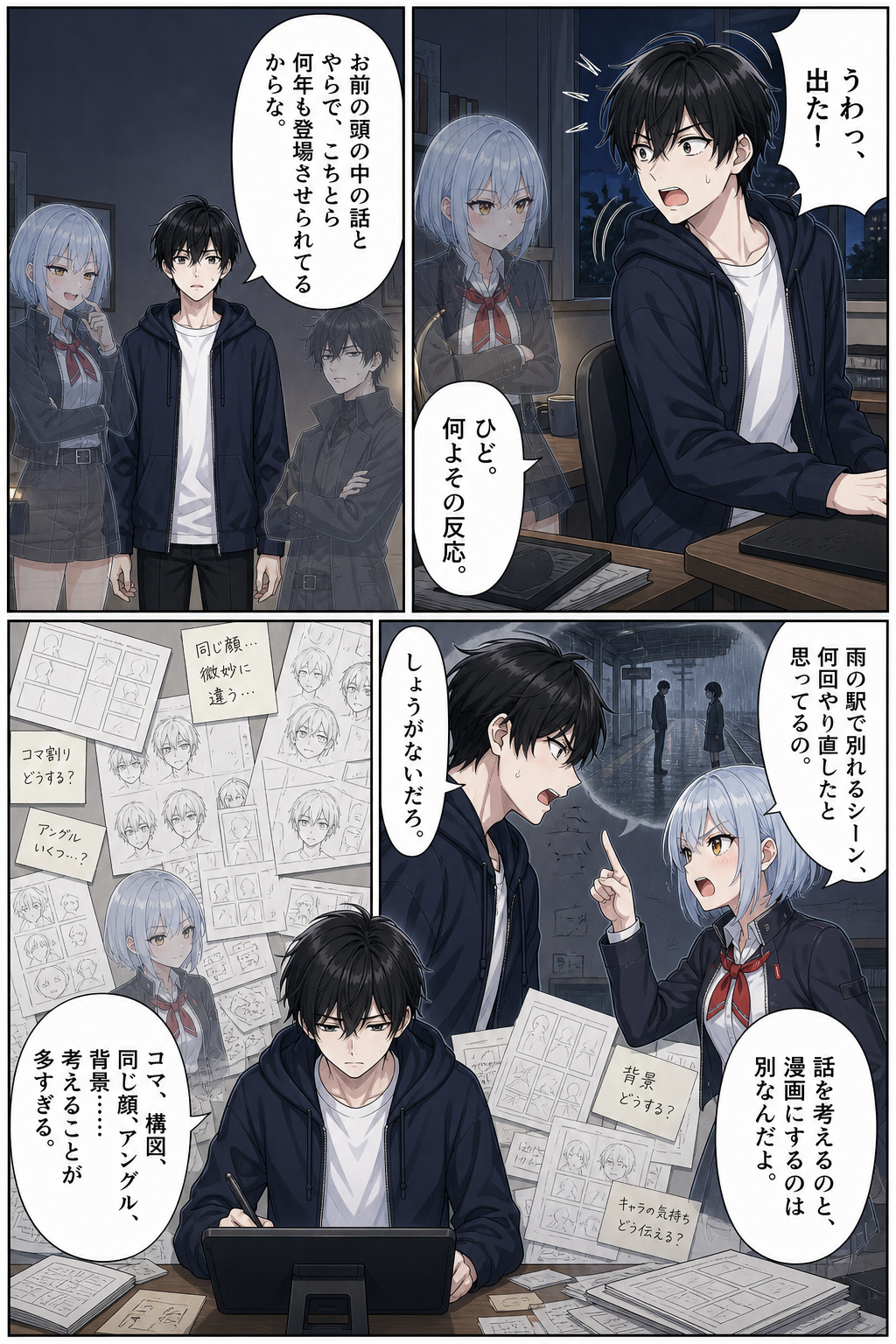 『頭の中の世界をカタチに出来なかった君へ』2ページ目